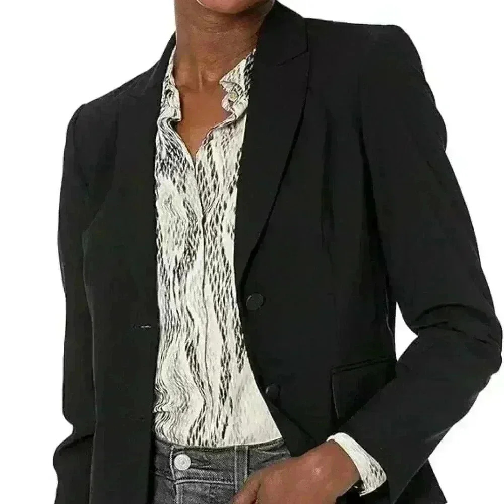 Calvin Klein Women's Two Button Lux Blazer Jacket | Size 12